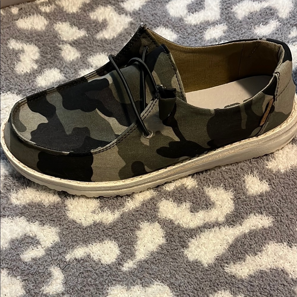 Women’s HeyDude Camouflage Casual Shoes